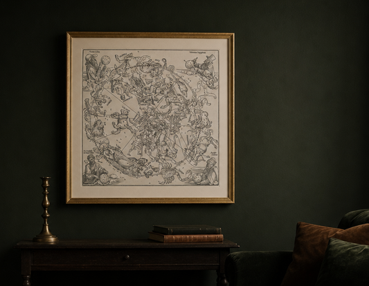 The Celestial Map — Northern Hemisphere (1515)