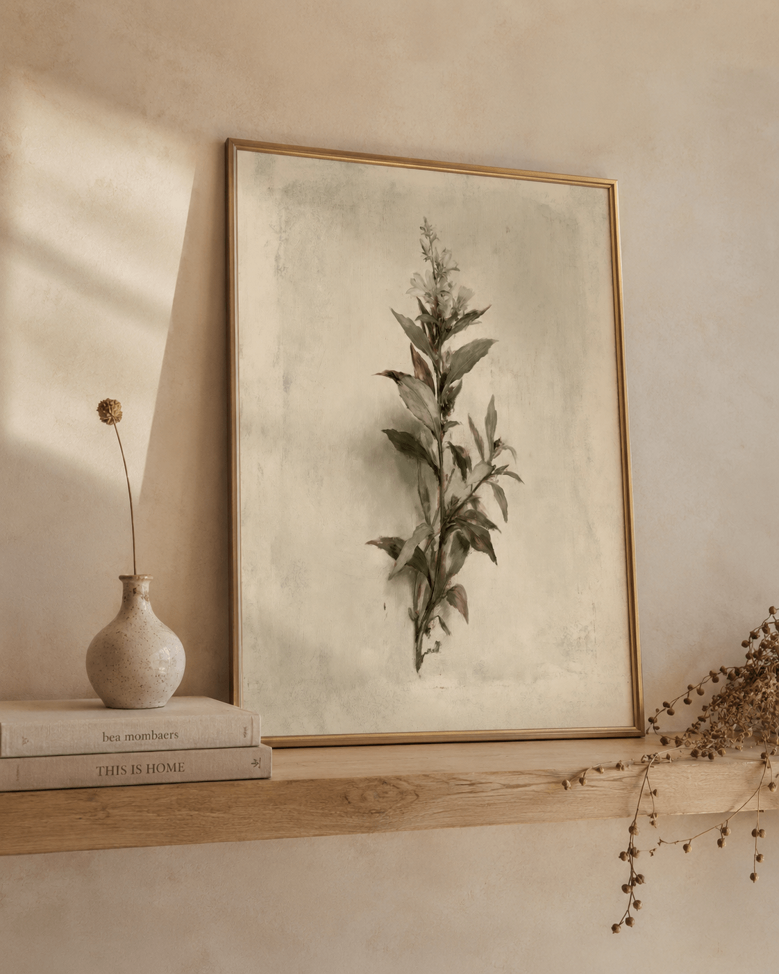 Spire Botanical Study Print - The Midnight Archive
