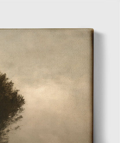 Marsh at Dusk Canvas - The Midnight Archive