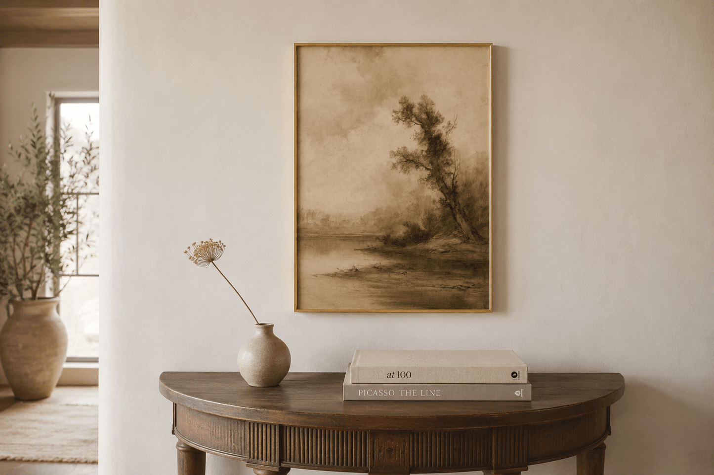 Leaning Willow Print - The Midnight Archive