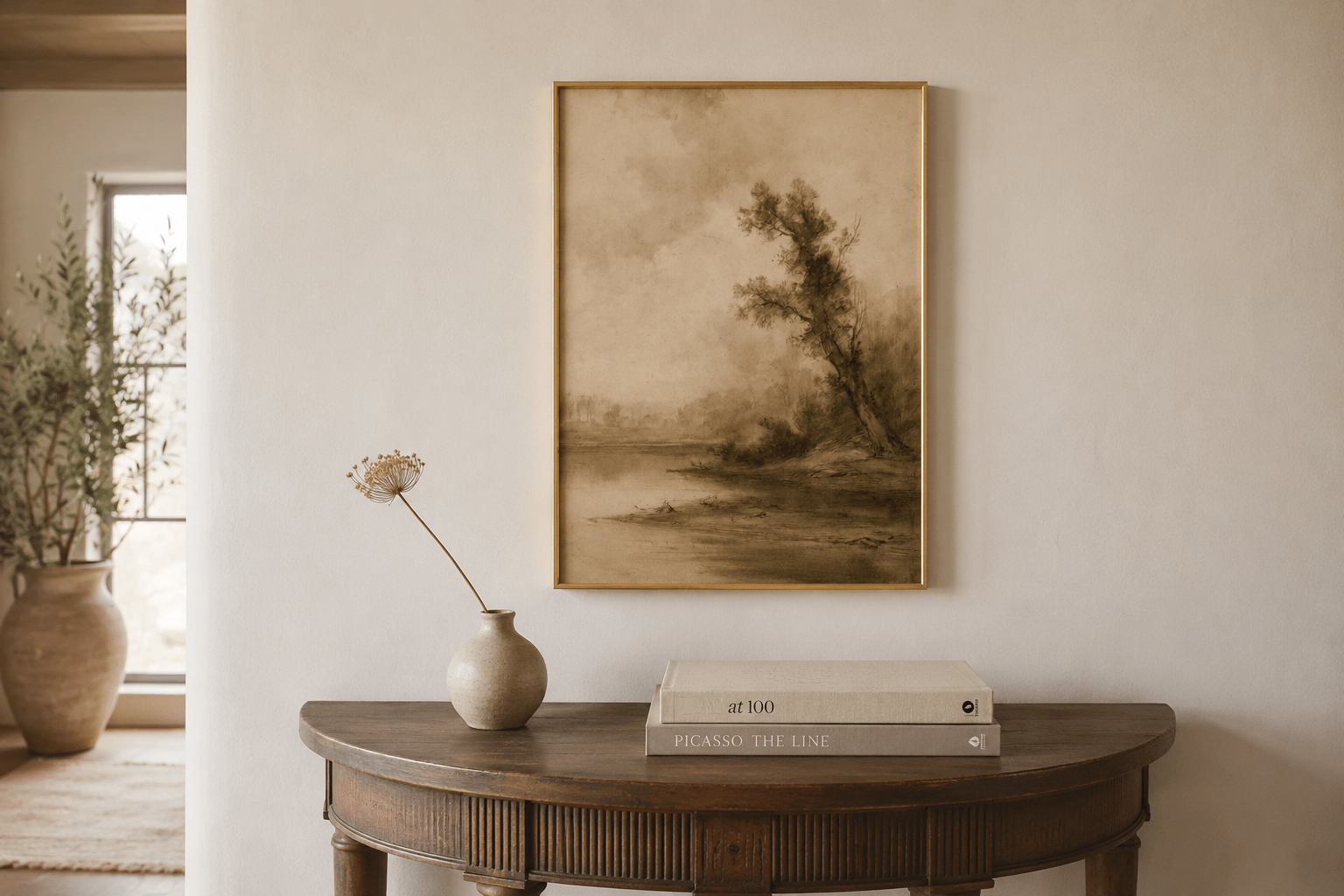 Leaning Willow Print - The Midnight Archive