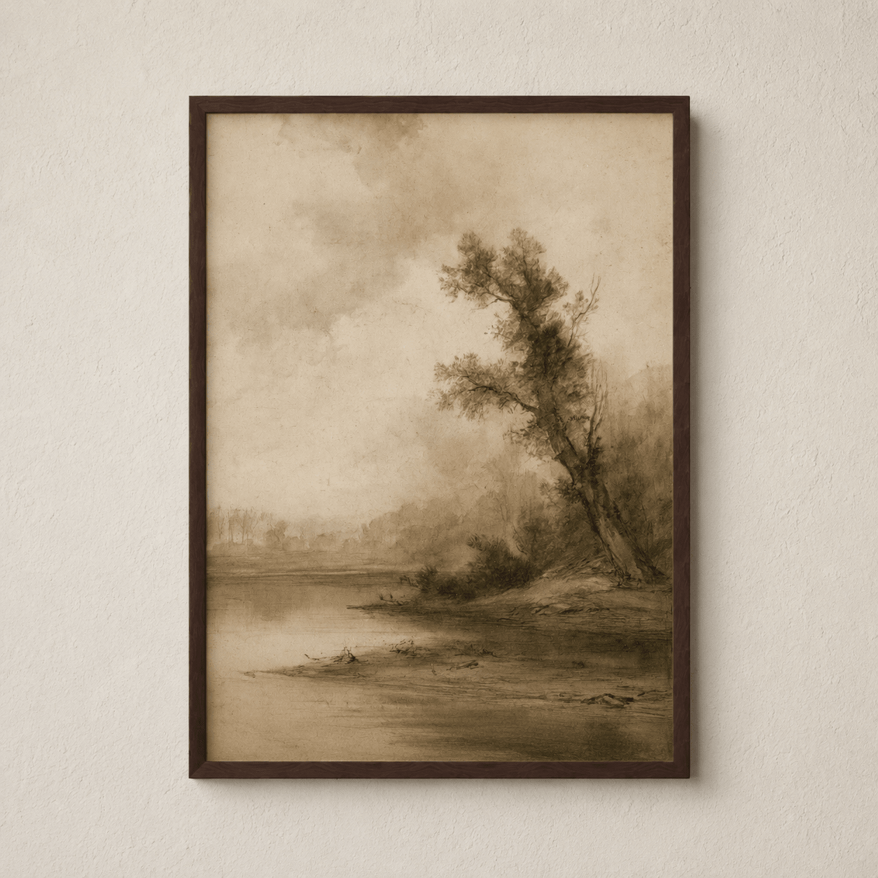 Leaning Willow Print - The Midnight Archive
