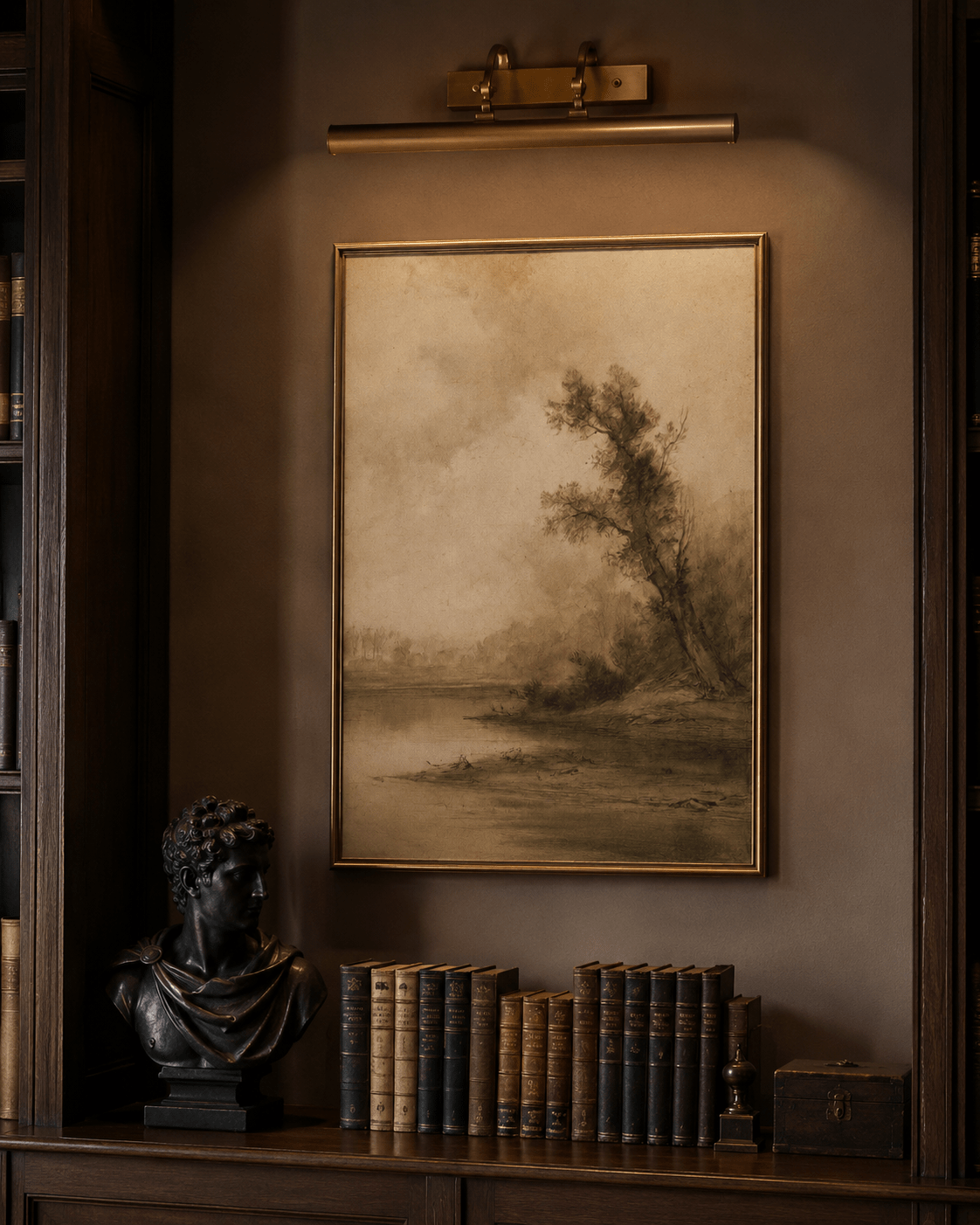 Leaning Willow Print - The Midnight Archive