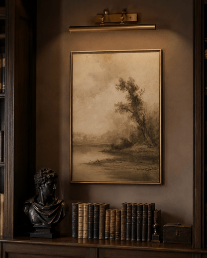 Leaning Willow Print - The Midnight Archive